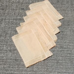 Cream Linen Cocktail Napkins